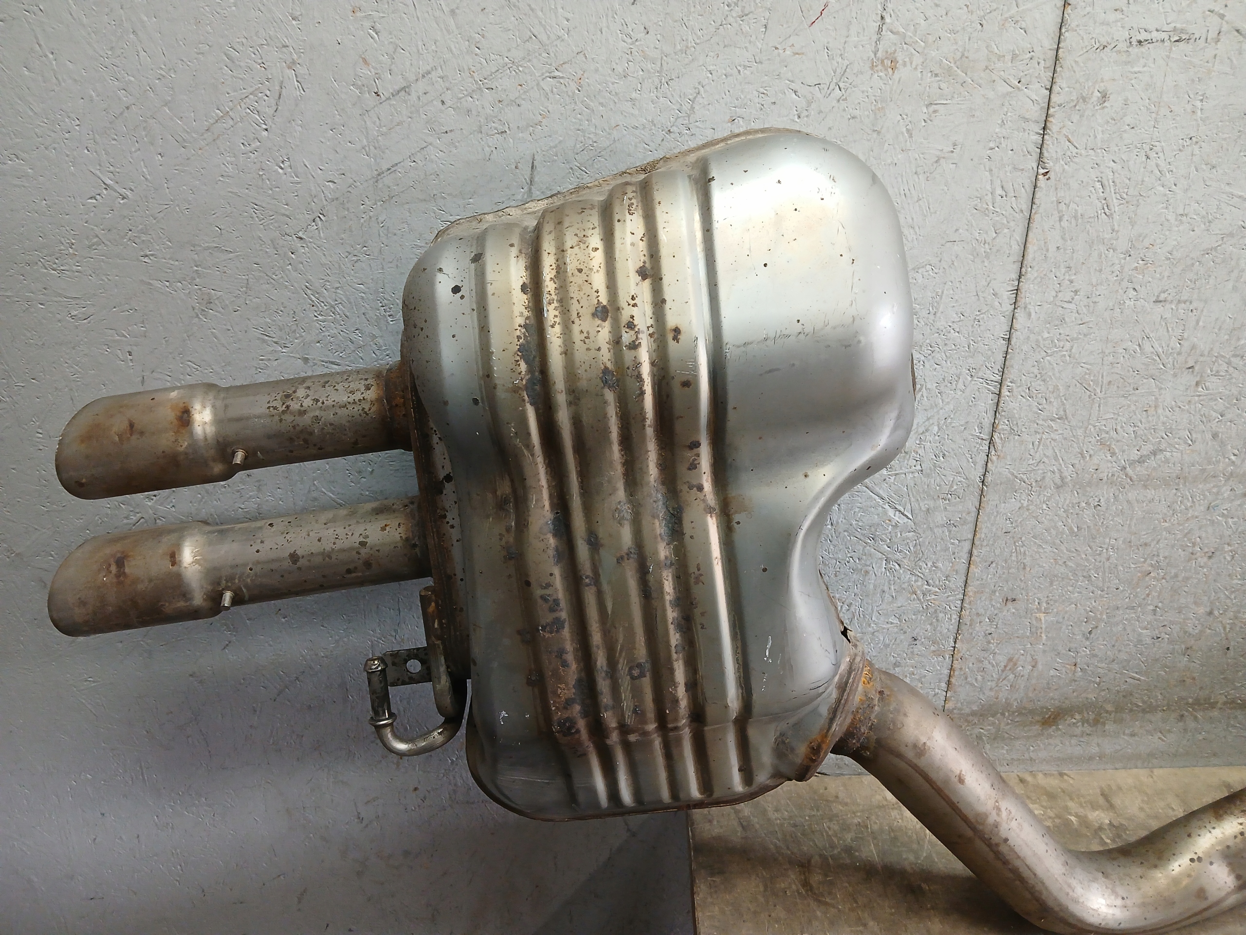 muffler, exhaust AUDI A4 B9 8W0 8W0253611D