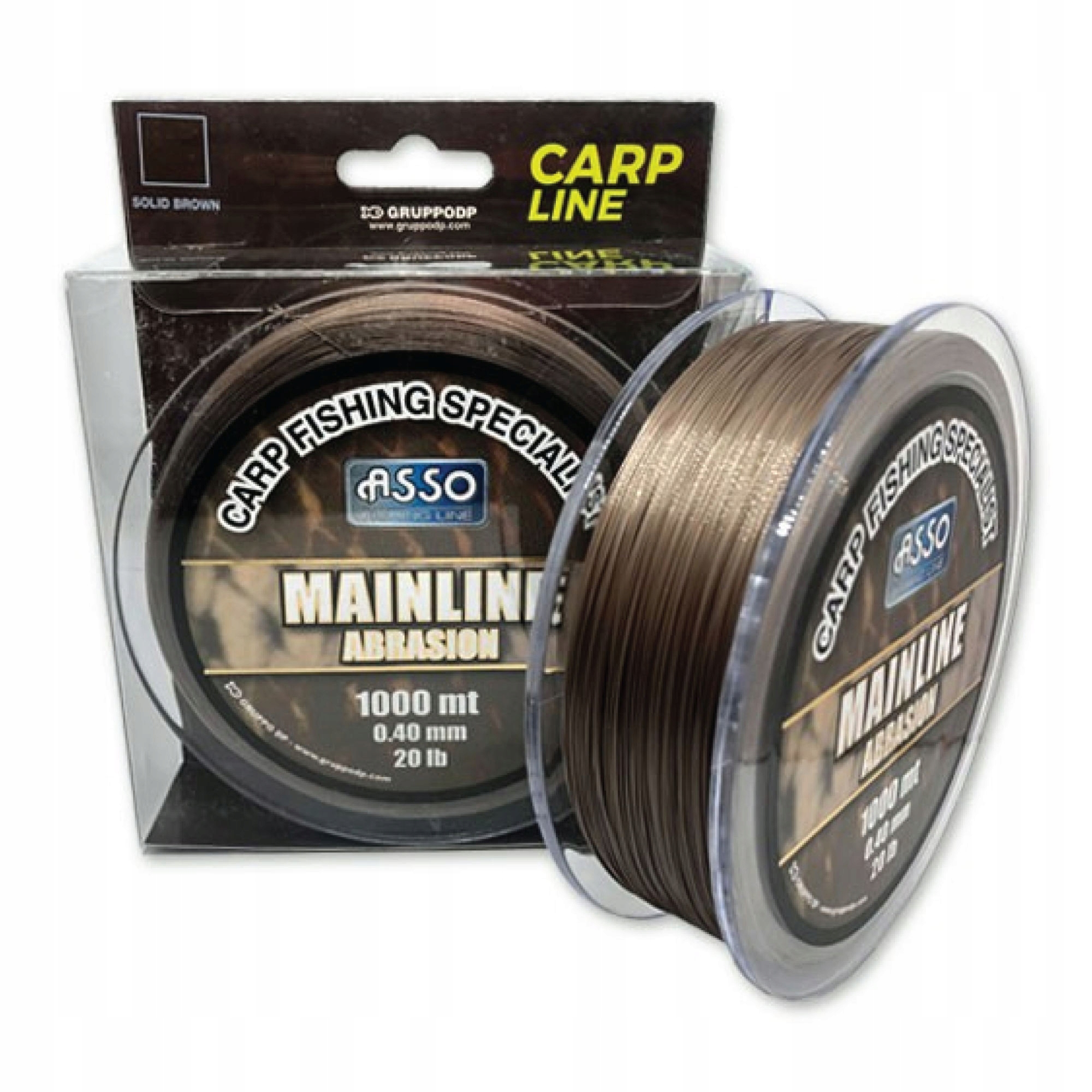Vlasec Asso Mainline Abrasion Brown-89 0,35 mm 1000 m