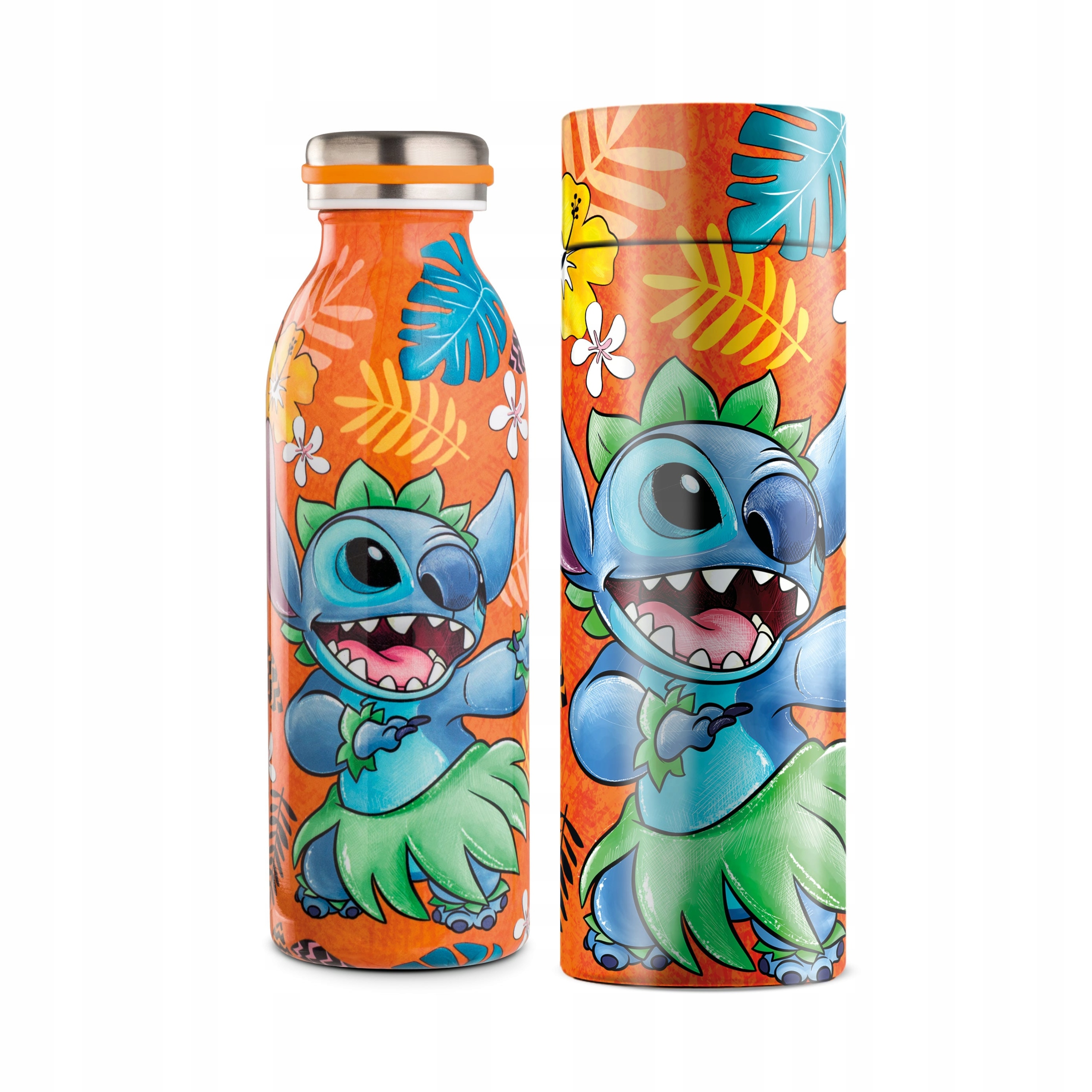 Stitch z nerezové oceli láhev 17oz oranžová