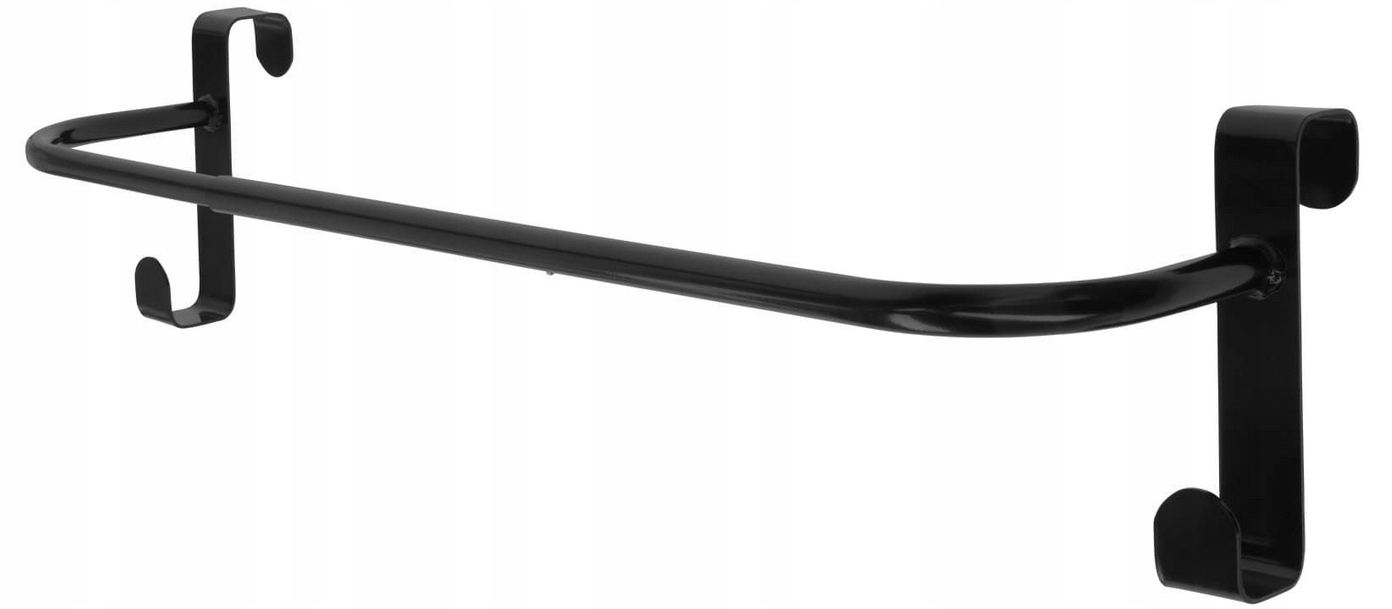 Věšák Na Deku Pro Zavěšení Na Box, Nastavitelný, Černý Covalliero