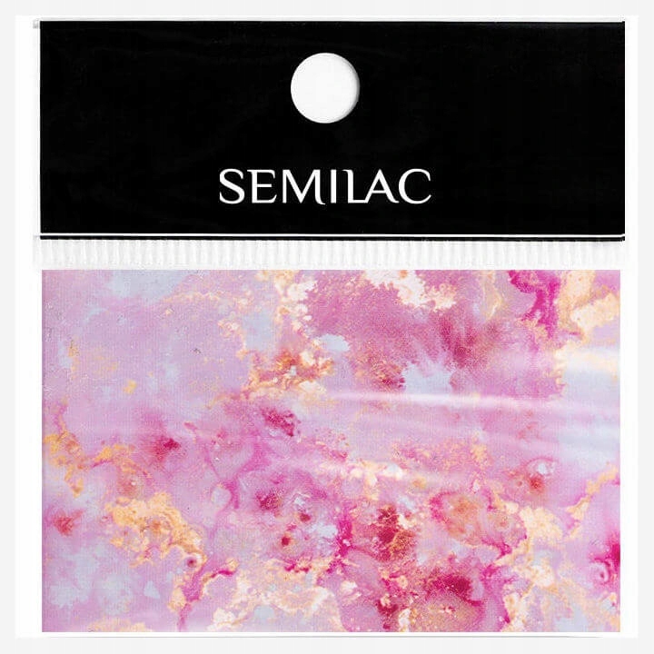 SEMILAC TRANSFEROVÁ FÓLIA 12 ROSE GOLD MARBLE