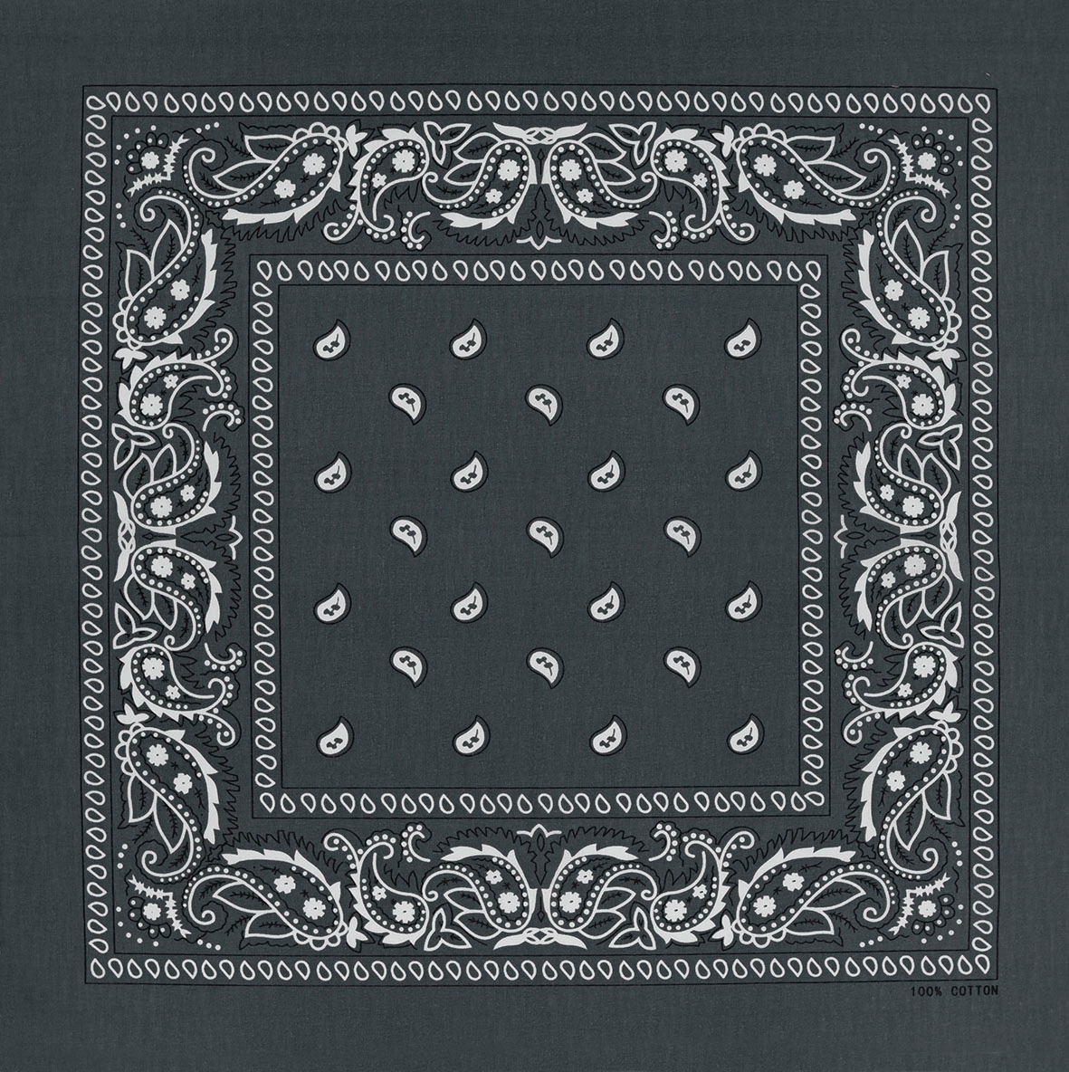 

Bandana Bandamka Bandama Chusta Paisley Szara