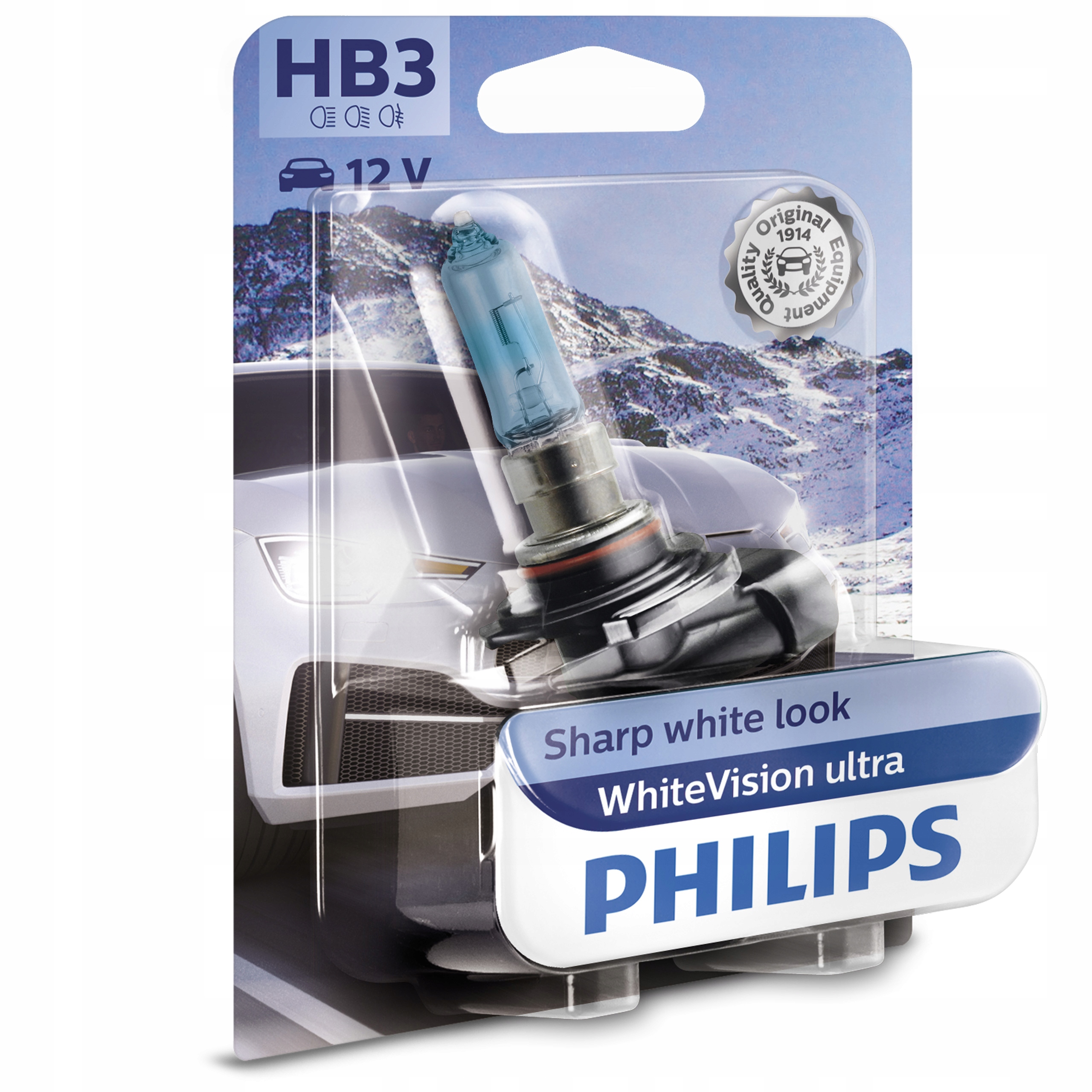 

Philips Żarówka White Vision Ultra HB3 3800K