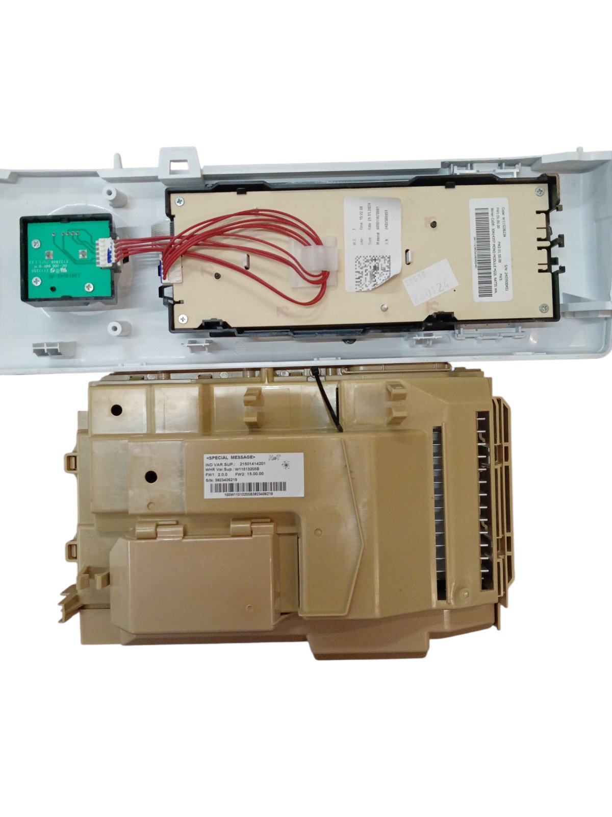 Ovládací panel pračky Whirlpool 488000672334 #U109320 C00672334