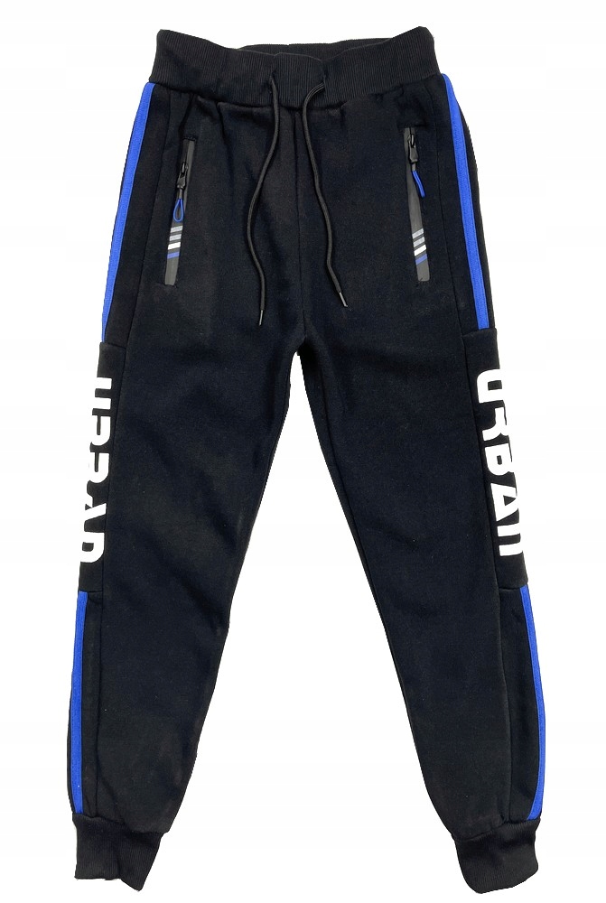 

Ciepłe spodnie Dresy Urban r 10 134/140 cm Black