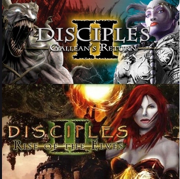 DISCIPLES II 2 POWRÓT GALLEANA + BUNT ELFÓW STEAM