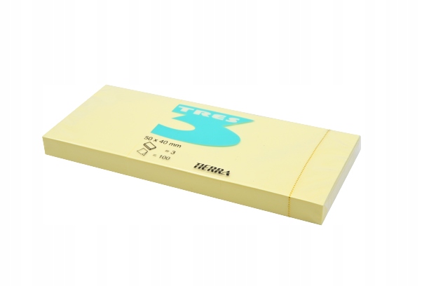 

Karteczki samoprzylepne 50x40 100k pastelowe żółte