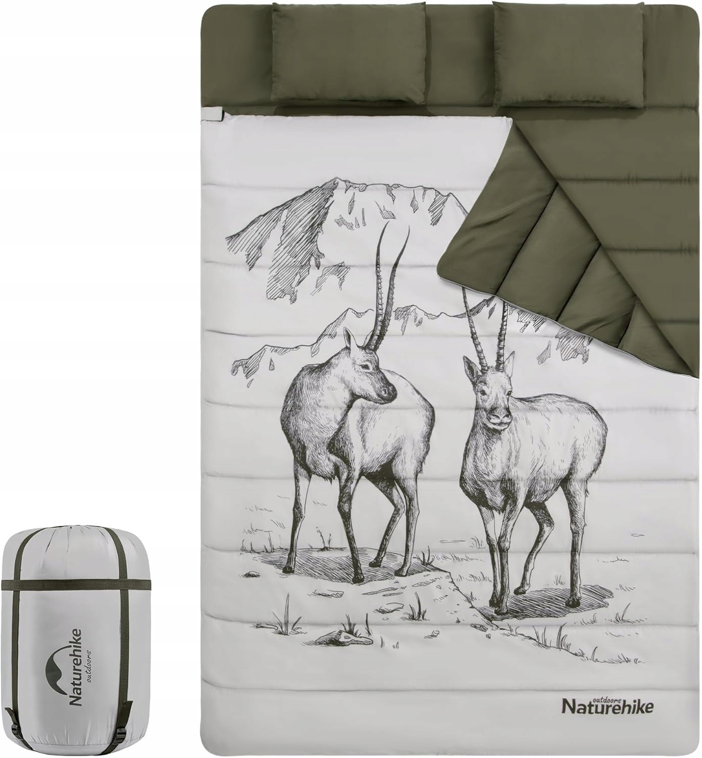 Śpiwór turystyczny Naturehike Dwuosobowy NH21MSD06-TIBETAN Antelope