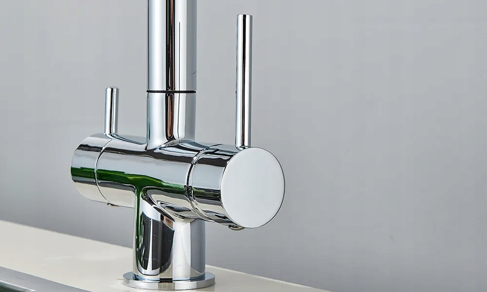 Filtr Do Wody Kuchenny Podszafkowy Pod Zlew Bateria Kuchenna ATEST ZESTAW Kolor dominujący czarny