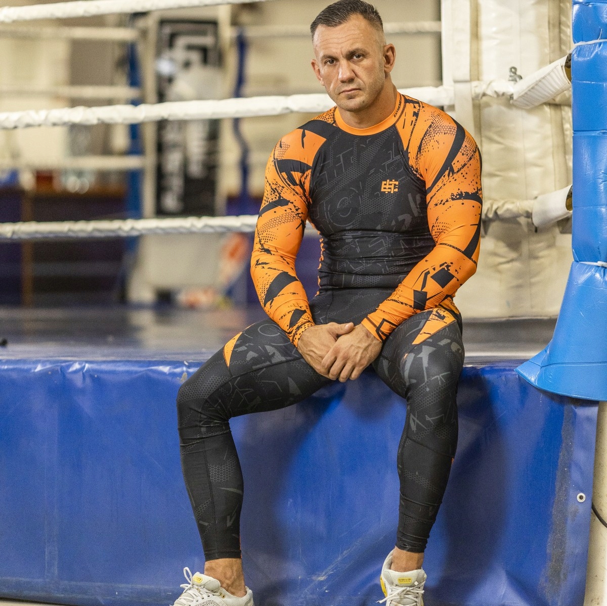 Legginsy do MMA Grapplingu BJJ K1 Męskie NEO S EXTREME HOBBY Marka Extreme Hobby