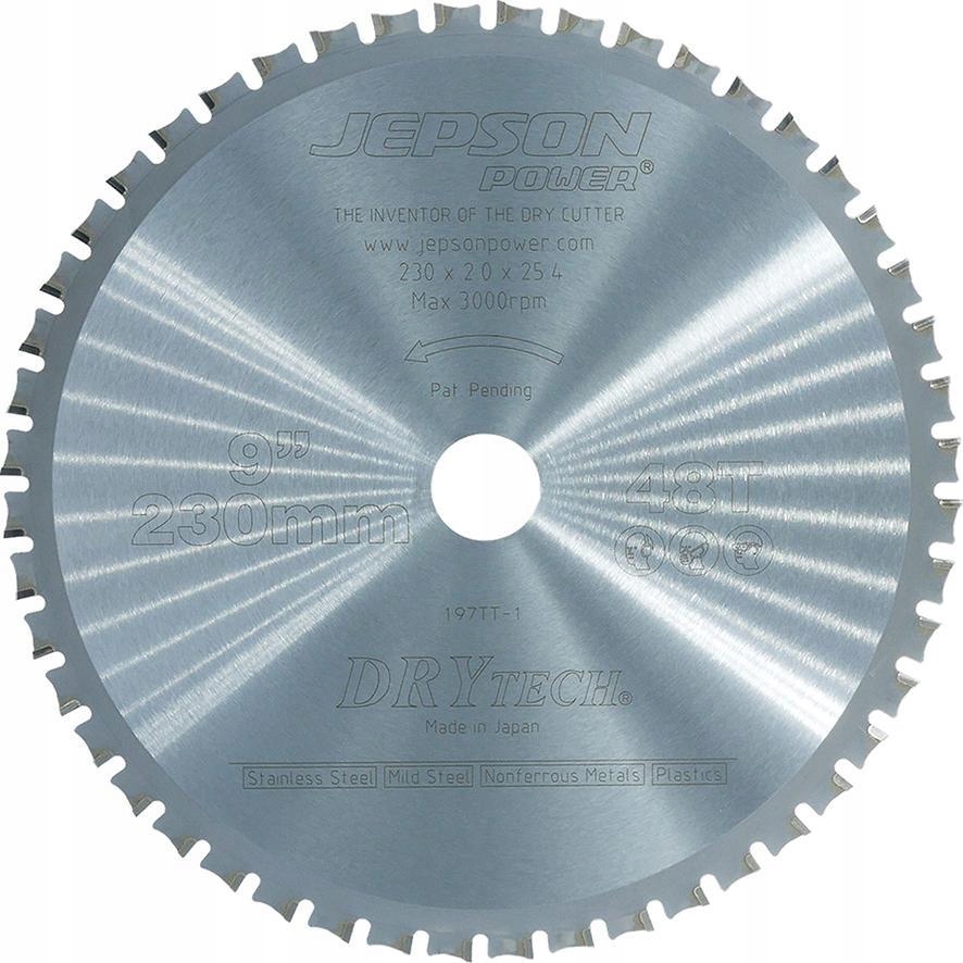 Kotoučová pila, pilový kotouč 230x25,4x2,0 mm 48Z pro ocel Jepson Power
