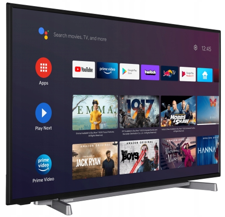 Telewizor LED Toshiba 43UA2D63DG 43" 4K Android TV Kod producenta 43UA2D63DG