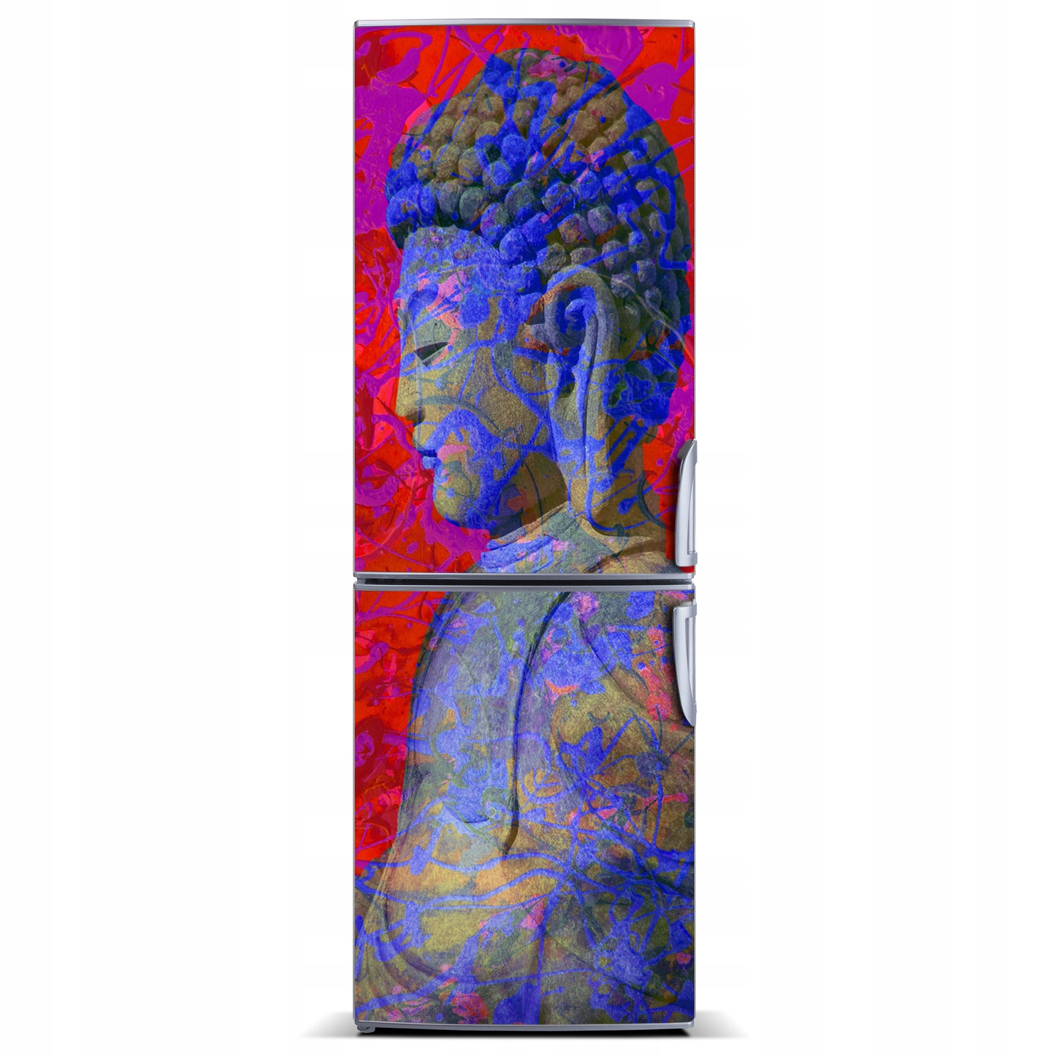 

Naklejka Magnes na lodówkę Abstrakcja budda 60x180