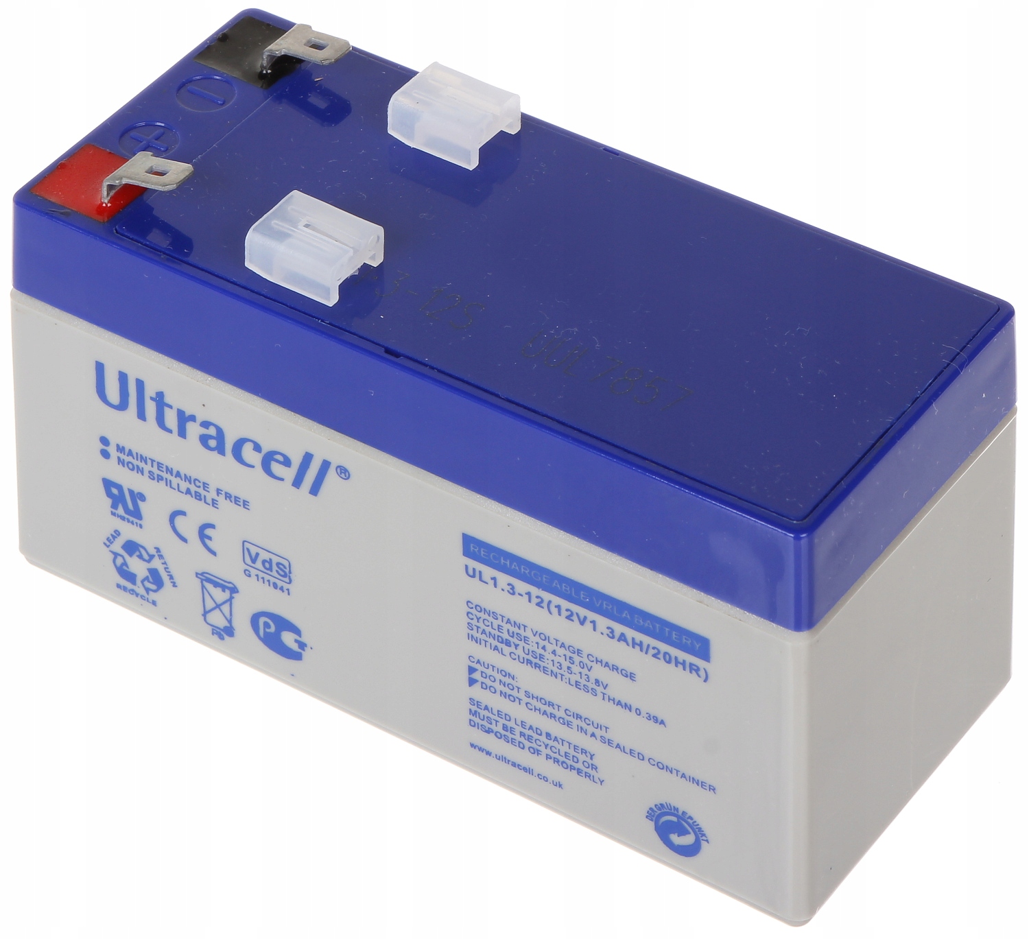 

Akumulator Ul 1.3-12 Ultracell 12V/1.3AH-UL