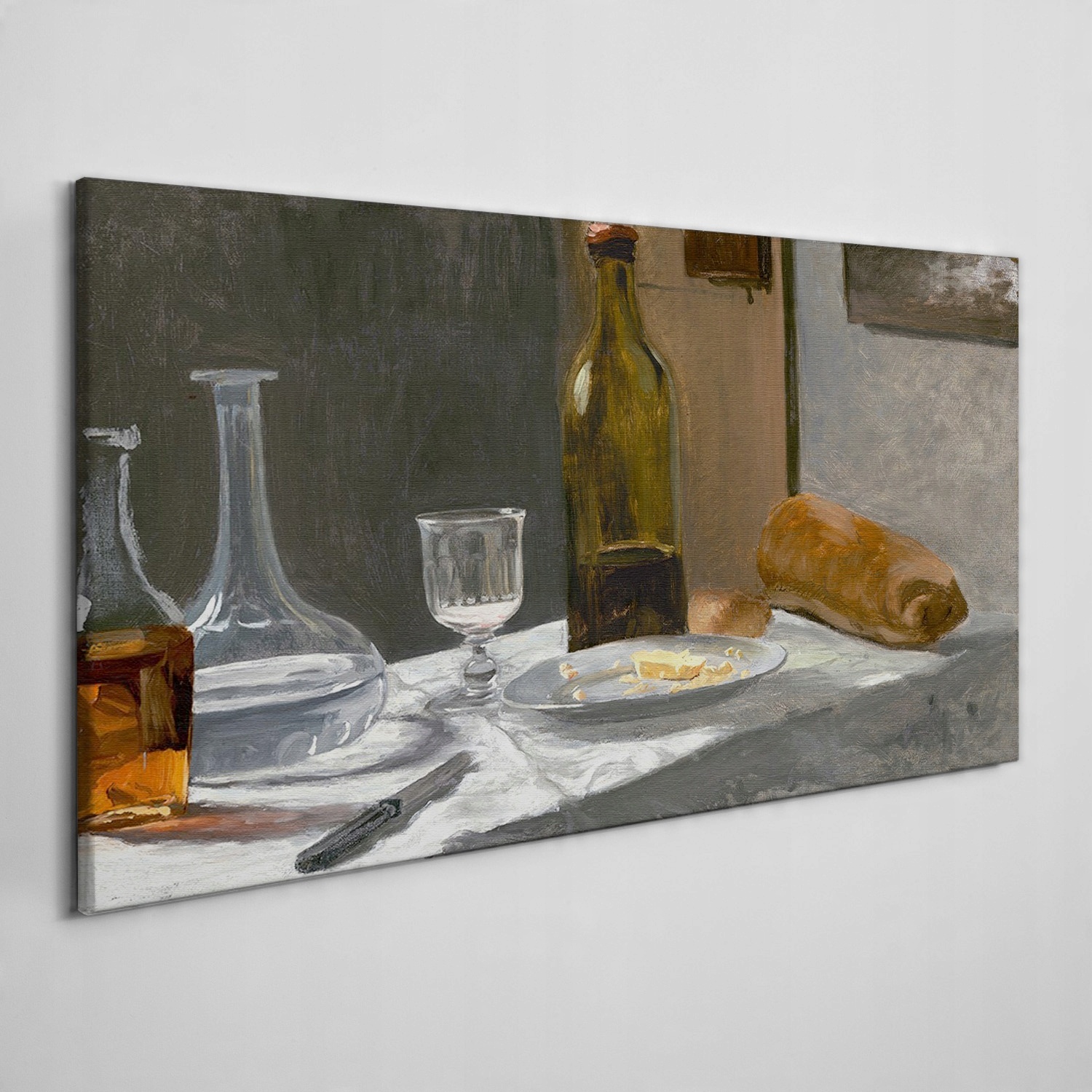 

Obraz płótno Still life with bottles Monet 120x60