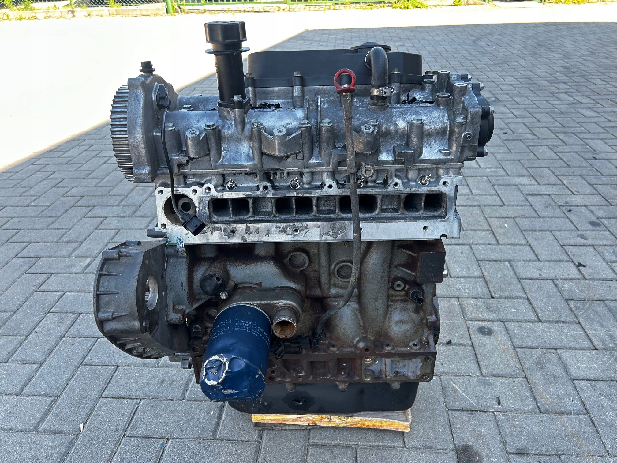 Двигатель 2.3 FIAT DUCATO 3 2003-2006r F1AE0481C 192 тыс ЛС
