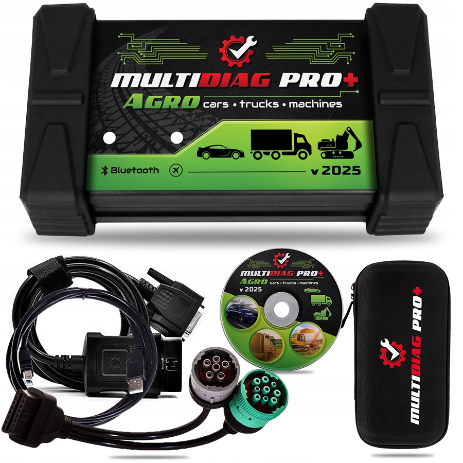 MULTIDIAG PRO+ СІЛЬСЬКОГОСПОДАРСЬКА ТЕХНІКА СІЛЬСЬКОГОСПОДАРСЬКА ТЕХНІКА ТРАКТОРІ ВАНТАЖІВКИ PL