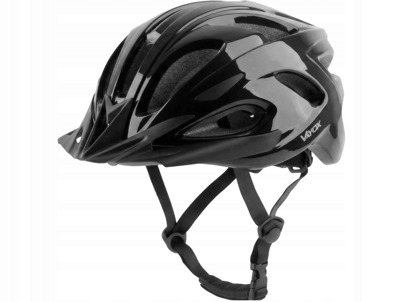 Kask rowerowy Vayox Speed VA0425BGM Czarny Mtb z lampką (rozmiar M)