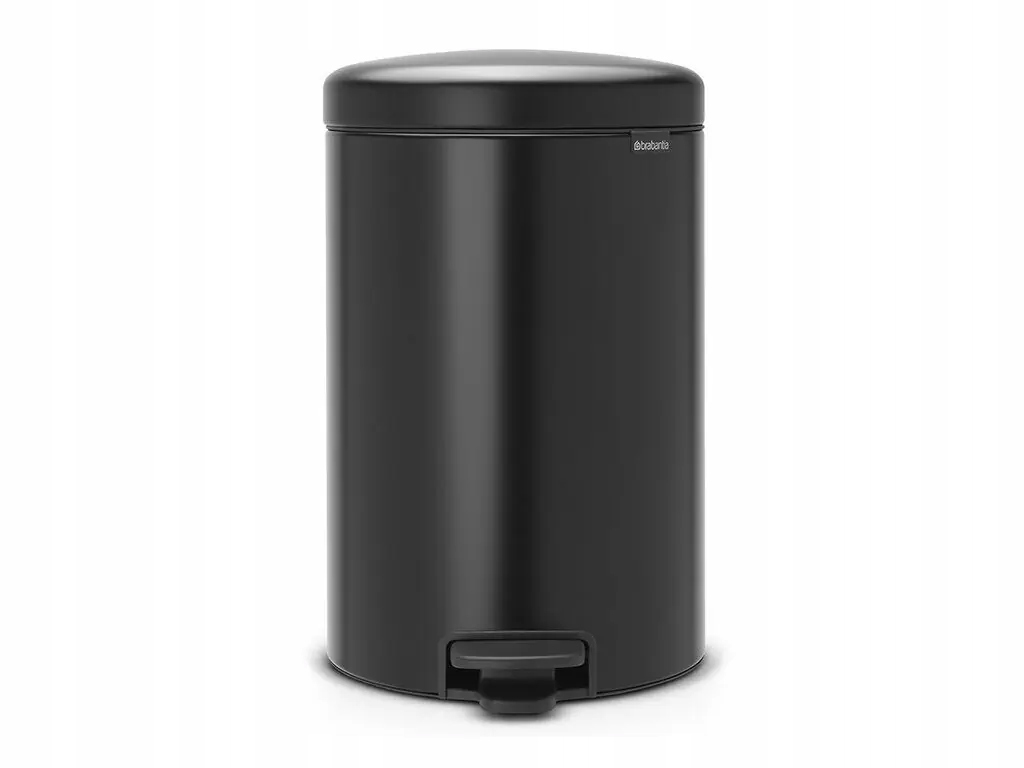 Levně Brabantia Newicon Odpadkový koš 20 L černý matný