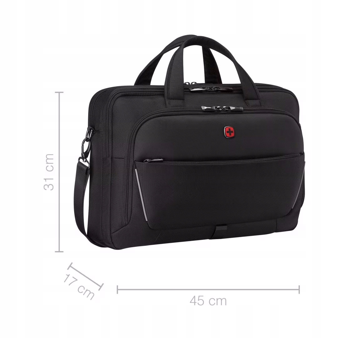 Wenger Notebook Icons Business Meteor Brief 16-17" Černá 65349