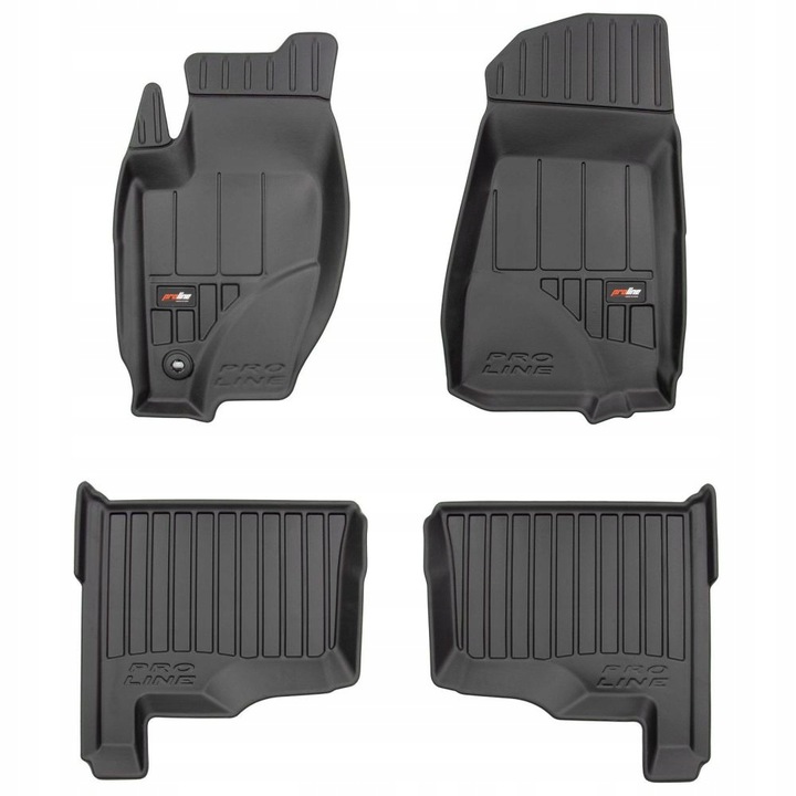 Koberce Stěrače Gumové Jeep Grand Cherokee 3 Wh 2004-2010 Korytka 3D