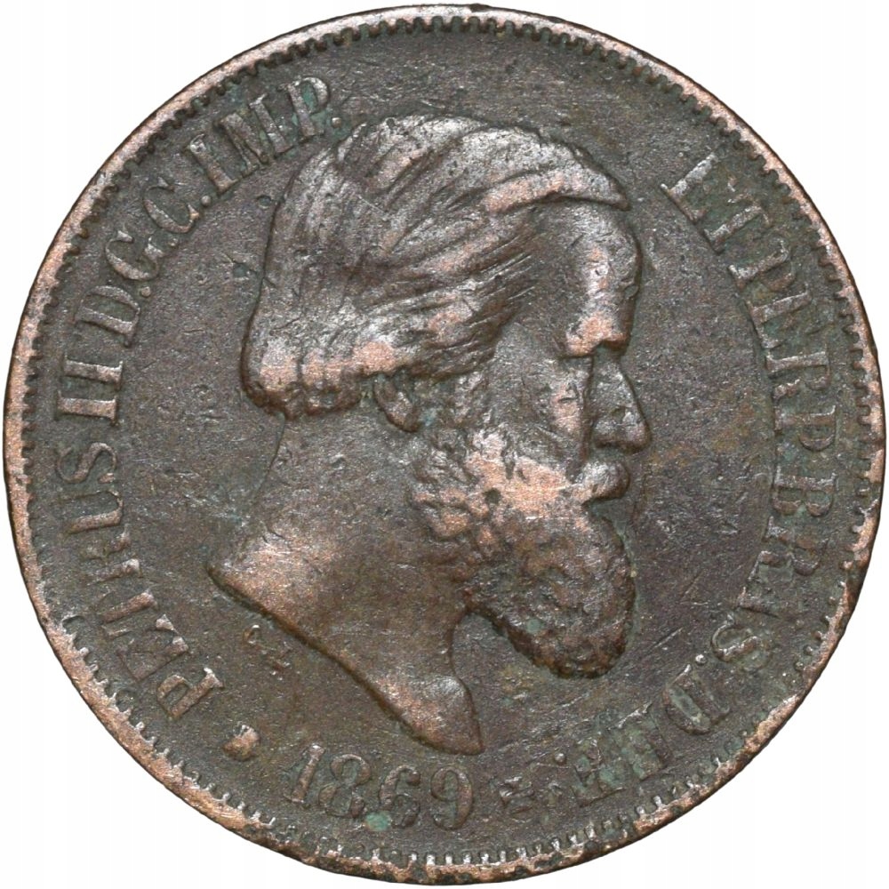 Brazylia 20 realów 1869