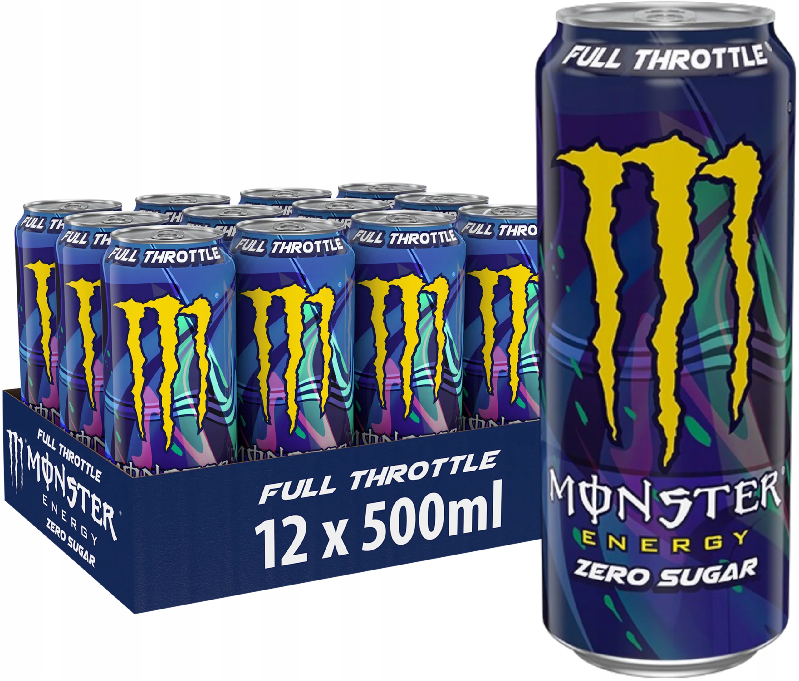 Levně Monster Energy Full Throttle Zero Sugar 12×0,5l