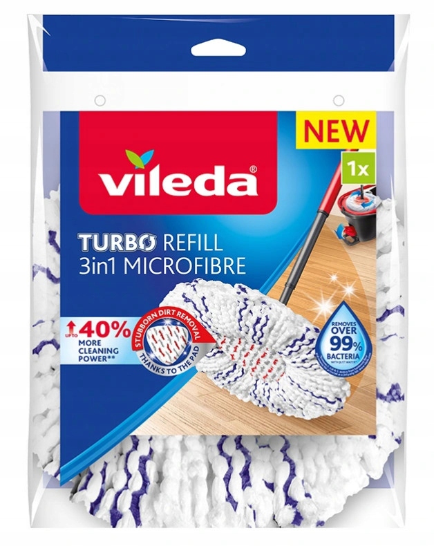 

Wkład do mopa obrotowego Vileda Turbo 3w1