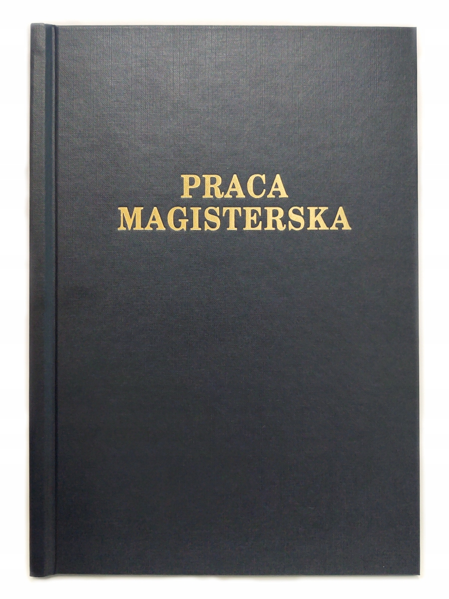 

Okładka kanałowa Aa 5mm praca magister czarna 1szt