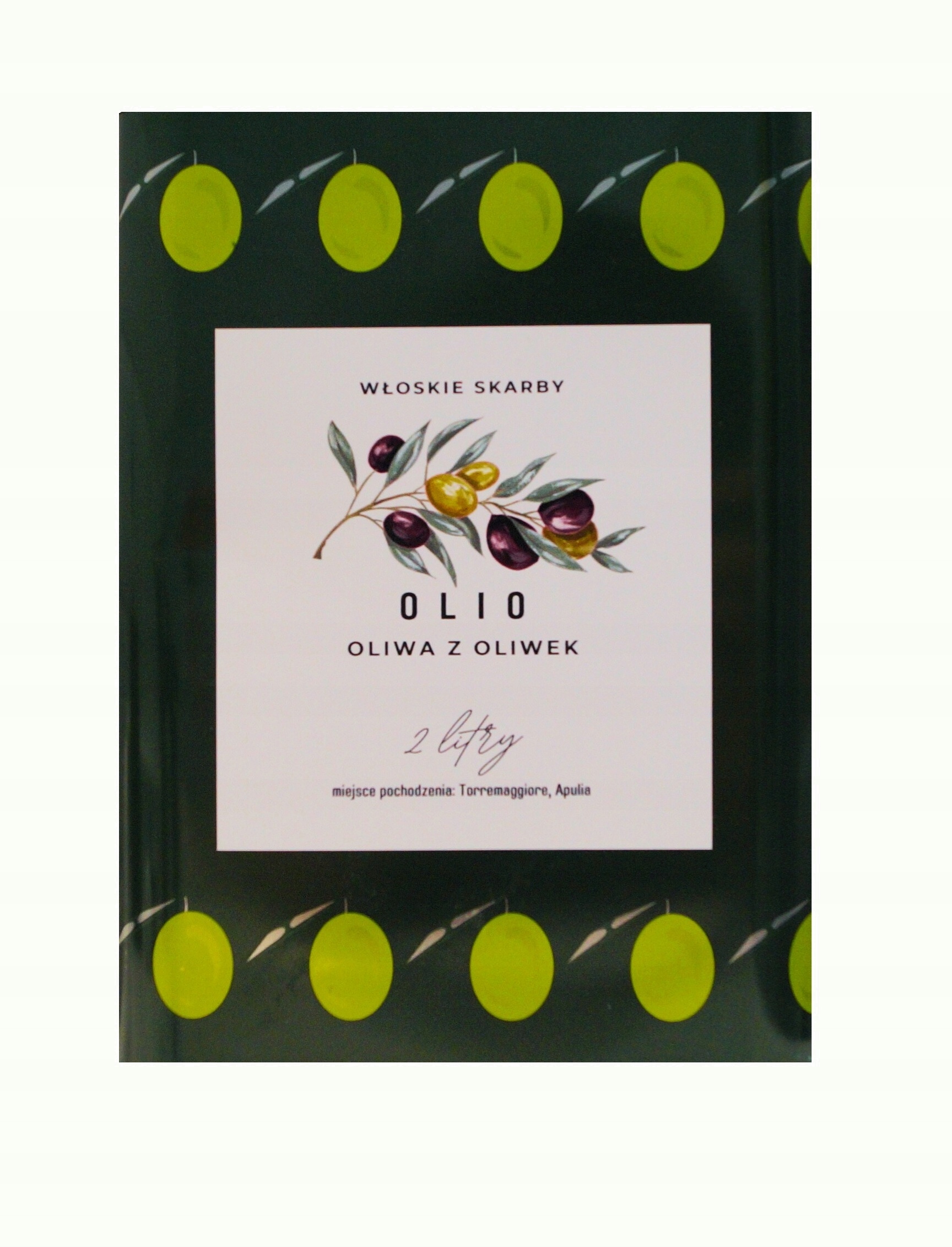 Levně Olivový olej Italské poklady Apulie 2 l jemně pikantní extra virgin