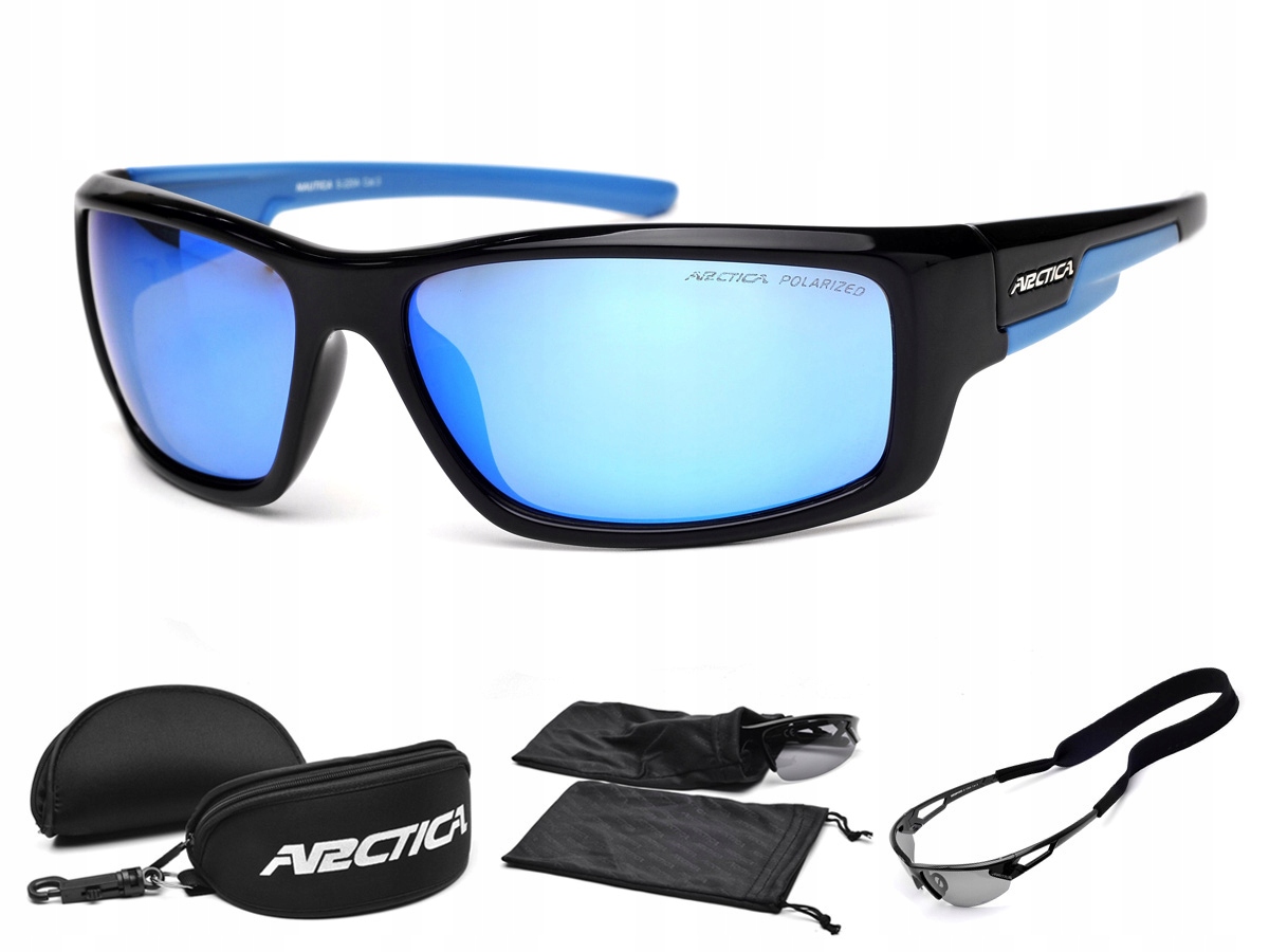 Pánské Sportovní Sluneční Brýle Arctica S-220A Se Zrcadlovou Povrchovou Úpravou