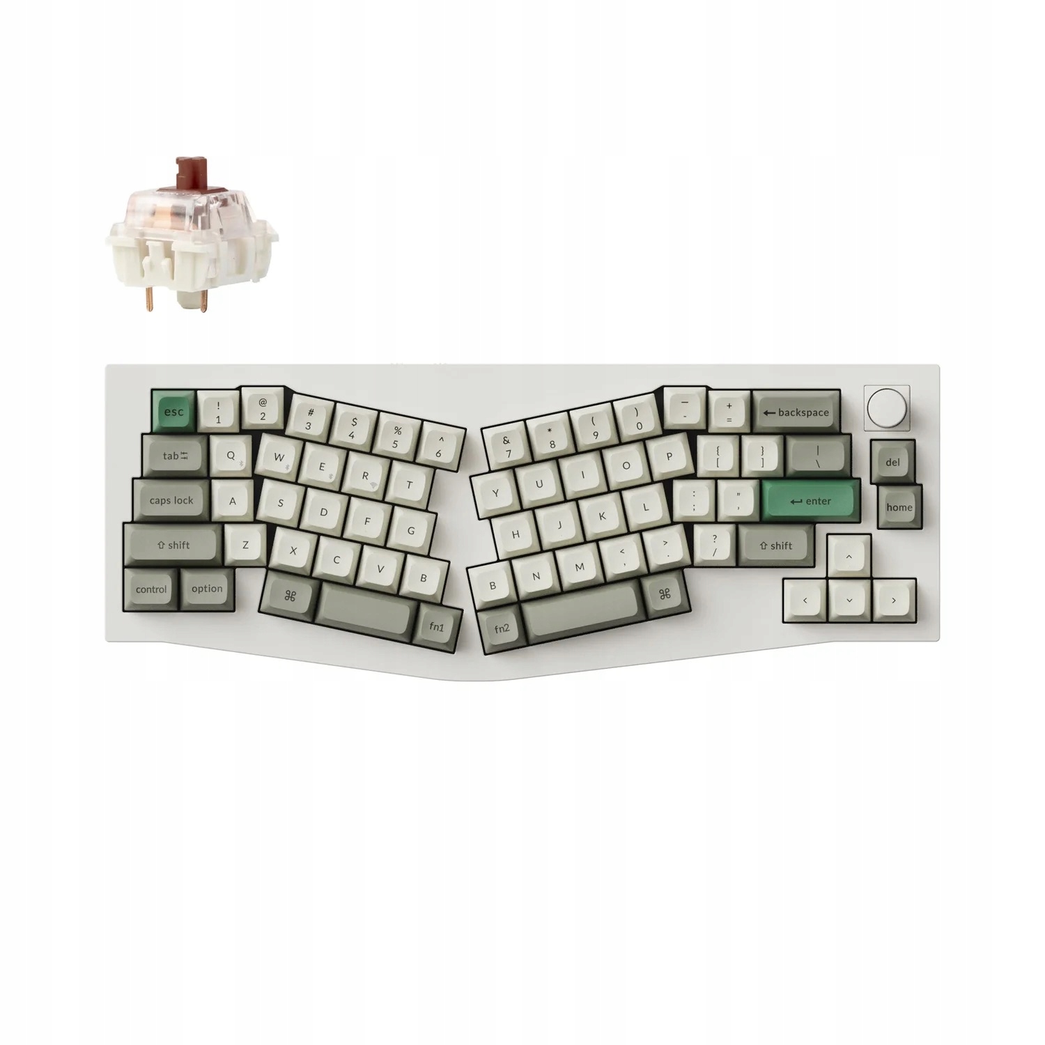 Keychron Q8 Max Bezdrátová Mechanická Klávesnice (Alice Layout) Q8M-P3