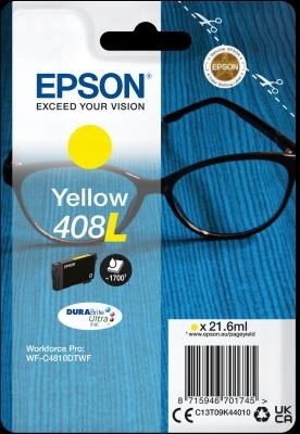 Atrament Epson Yellow 408L DURABrite Ultra C13T09K44010