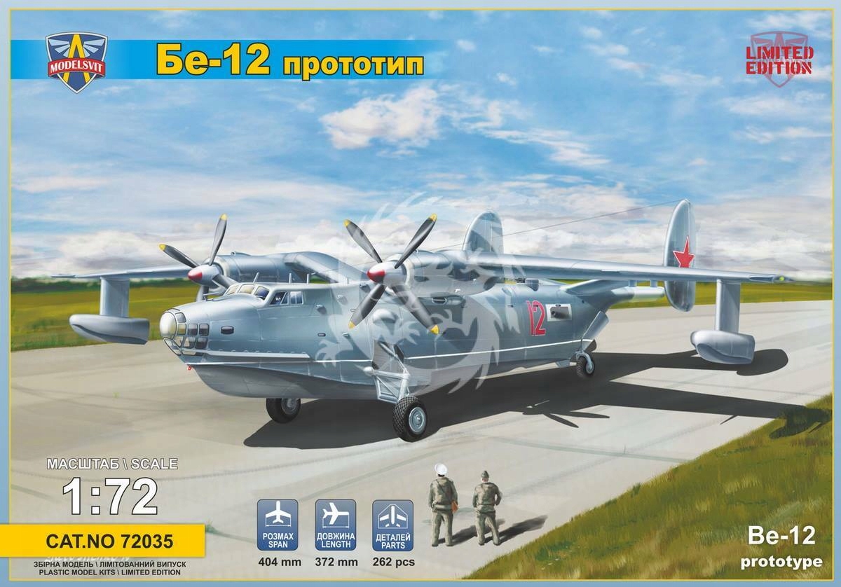 Model plastový Beriev Be-12 ModelSvit 72035 měřítko 1/72