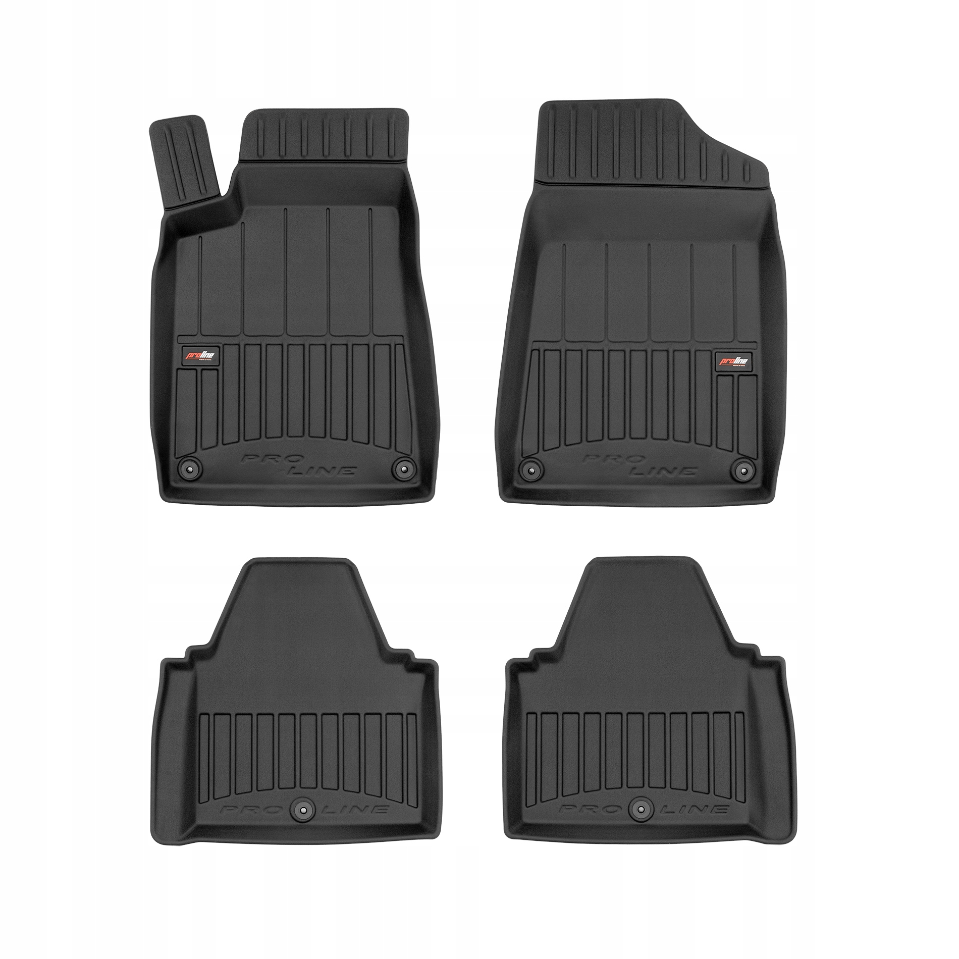 3D gumové koberce pro Peugeot 607 1999-2010