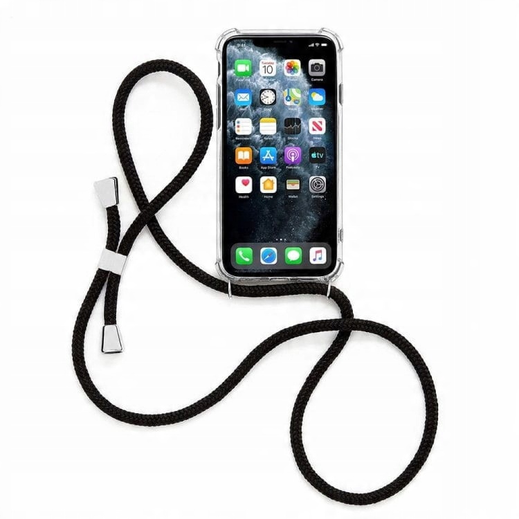 

Etui clear armor ze smyczą sznurek do Iphone 11