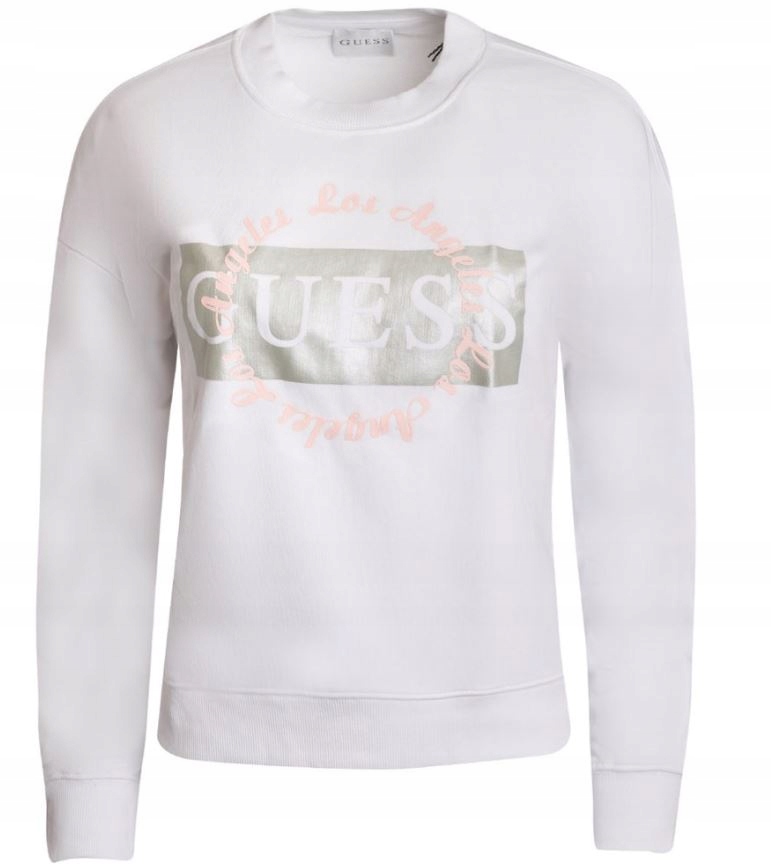 Guess bluza W3GQ07KBK32-G011 biały M