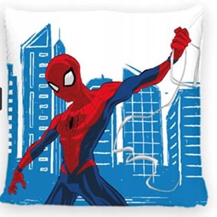 SPIDERMAN poszewka na poduszkę jasiek 40x40 welurowa VELVET