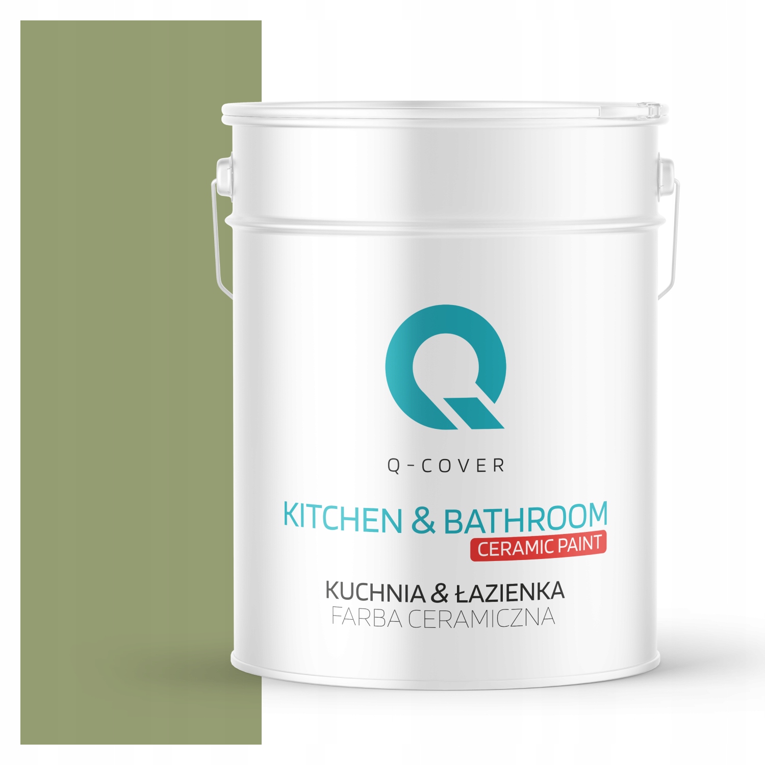 Farba Do Kúpeľne Odolná Voči Vlhkosti Zhnitá Zeleň Tmavá H2231 Mat 10