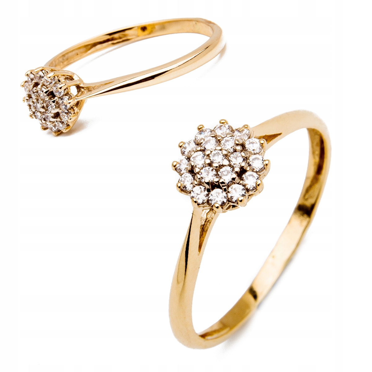 Zlatý zásnubní prstýnek Sofisticado 18