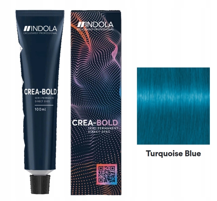 Indola Creabold farba do włosów Turquoise Blue 100ml