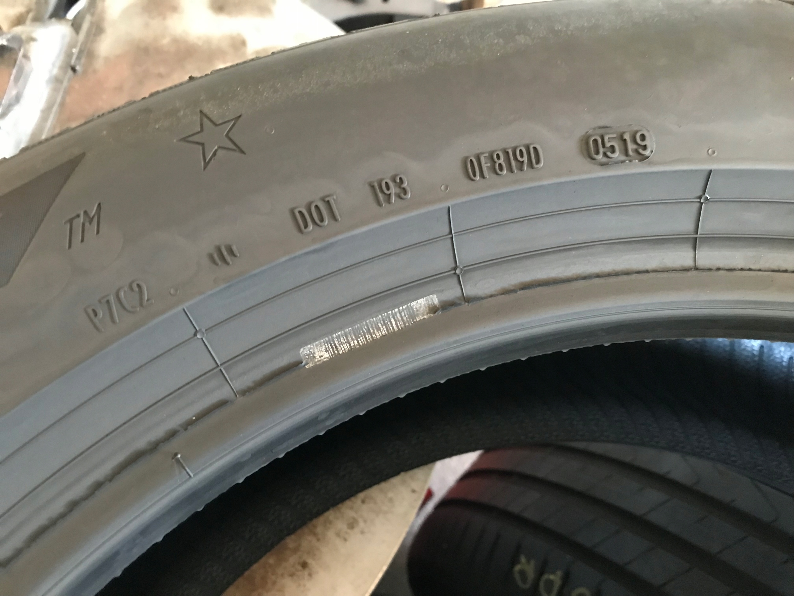 4 tyres summer 245/50R19 Pirelli Cinturato P7C2 6mm