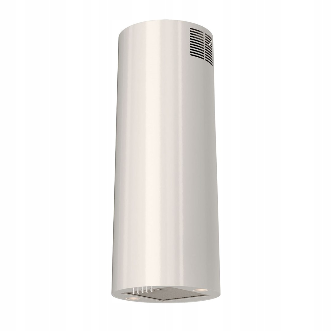 Ostrůvková digestoř Tuba Maan Elba Pb 31 Bílá Led