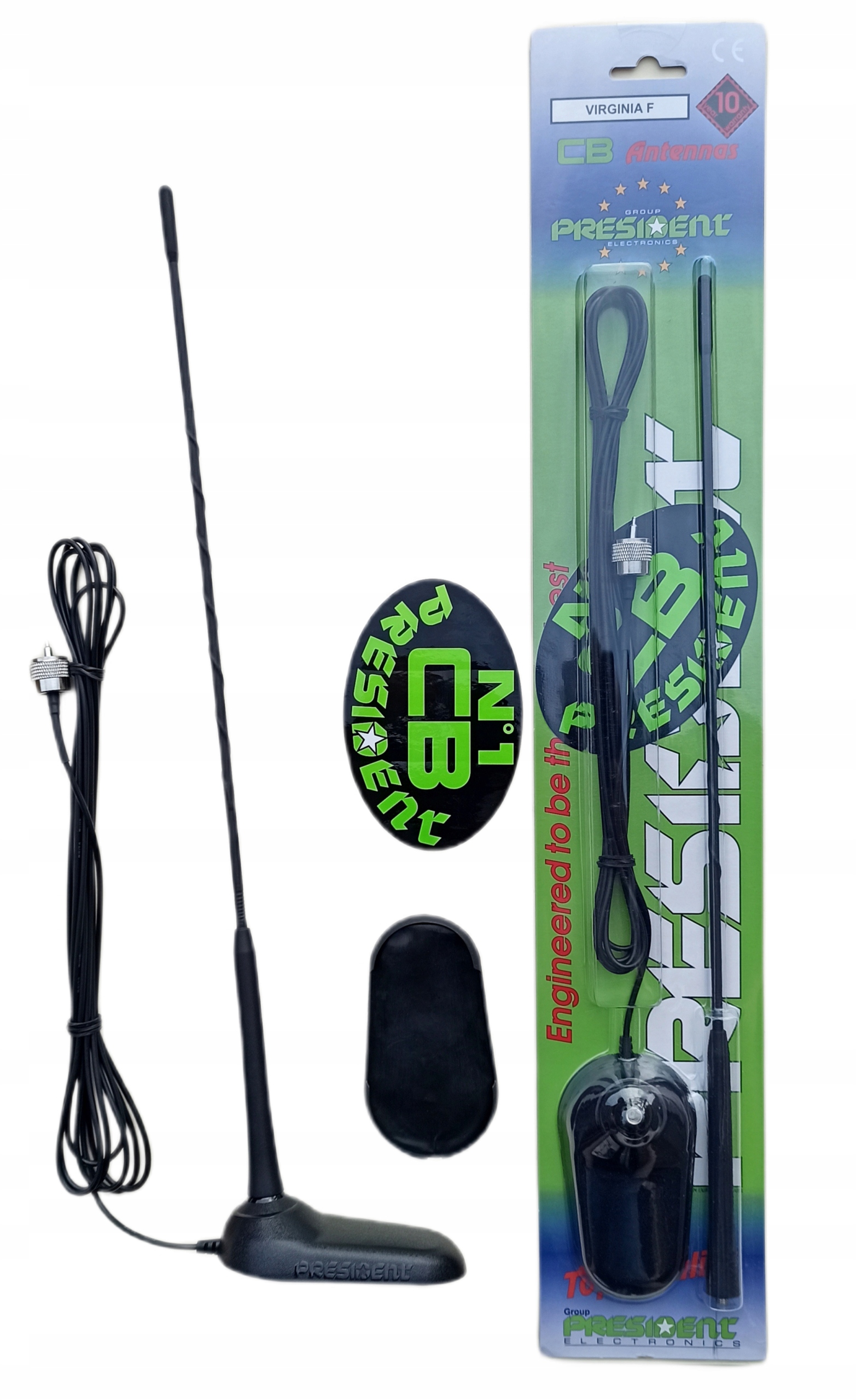 Antena Cb President Virginia F bez strojenia
