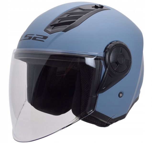 Motocyklová přilba LS2 OF616 Airflow II Solid M. Misty Bl Vel. L
