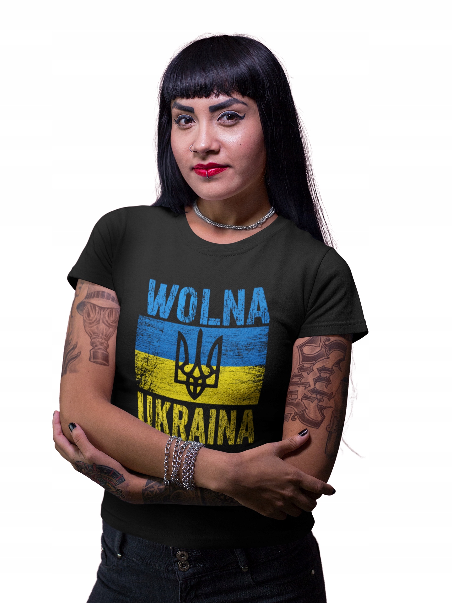 

T-shirt Damska Koszulka Putin Wolna Ukraina XL