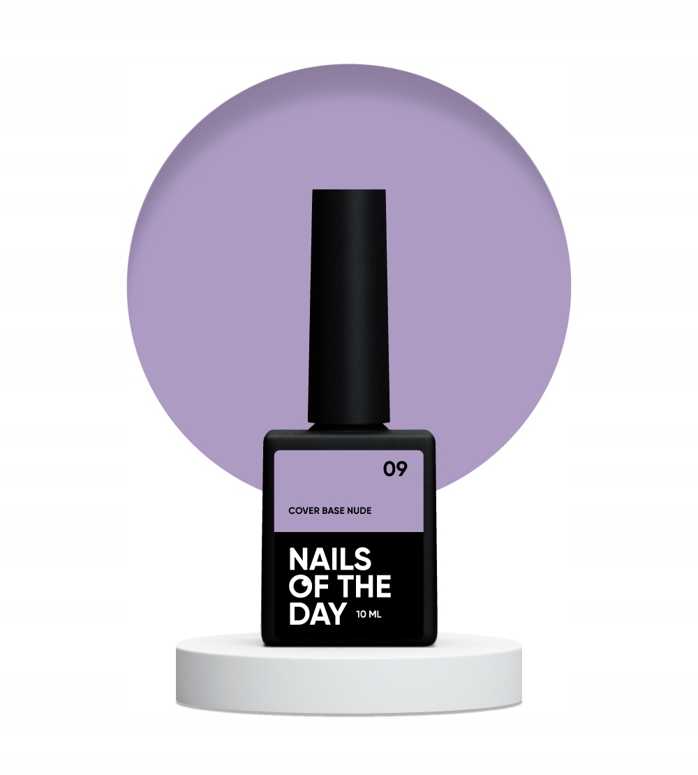 Baza NAILSOFTHEDAY Cover Base Nude 09 10 ml budująca