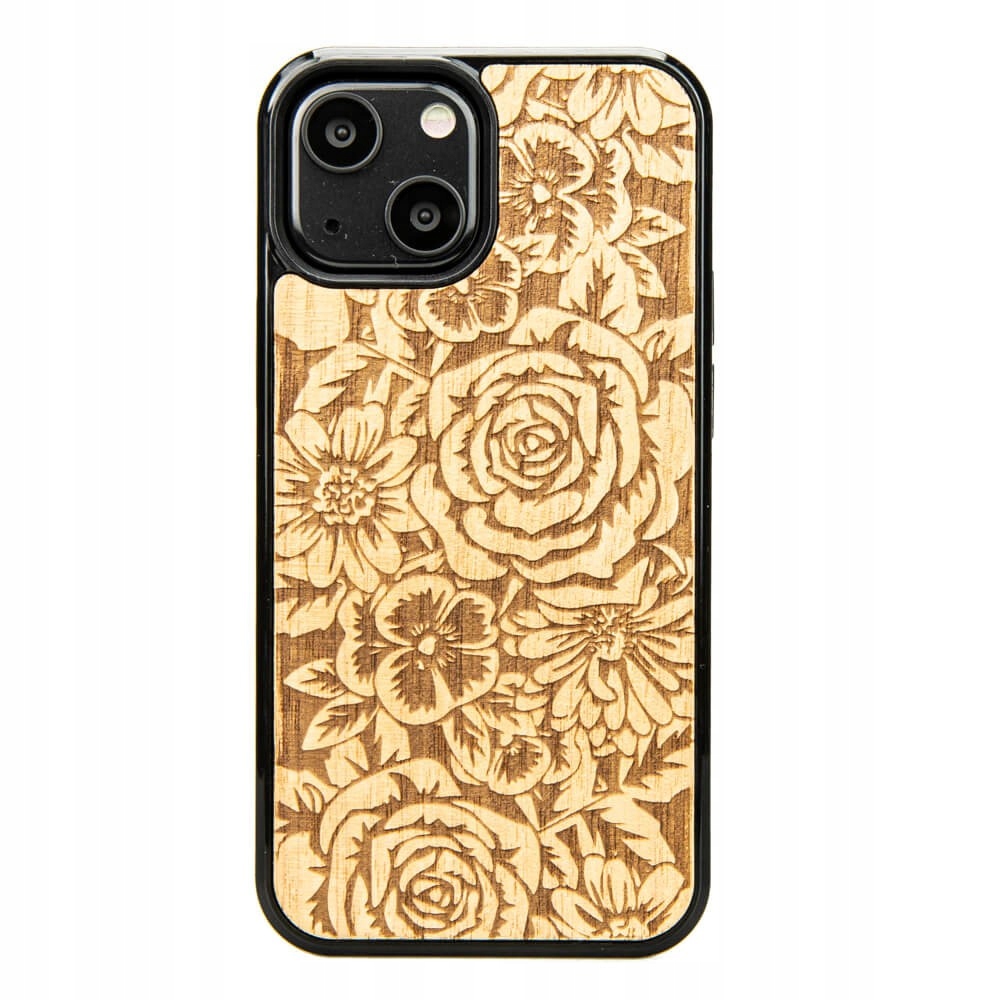 Etui Bewood do iPhone 13 Mini Róże Aniegre