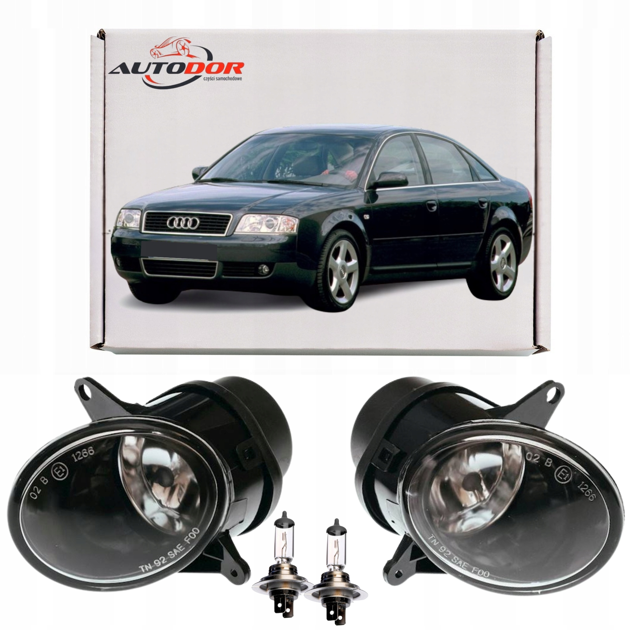 Audi A6 C5 2001-2005 Halogeny Přední Mlhová Světla Sada