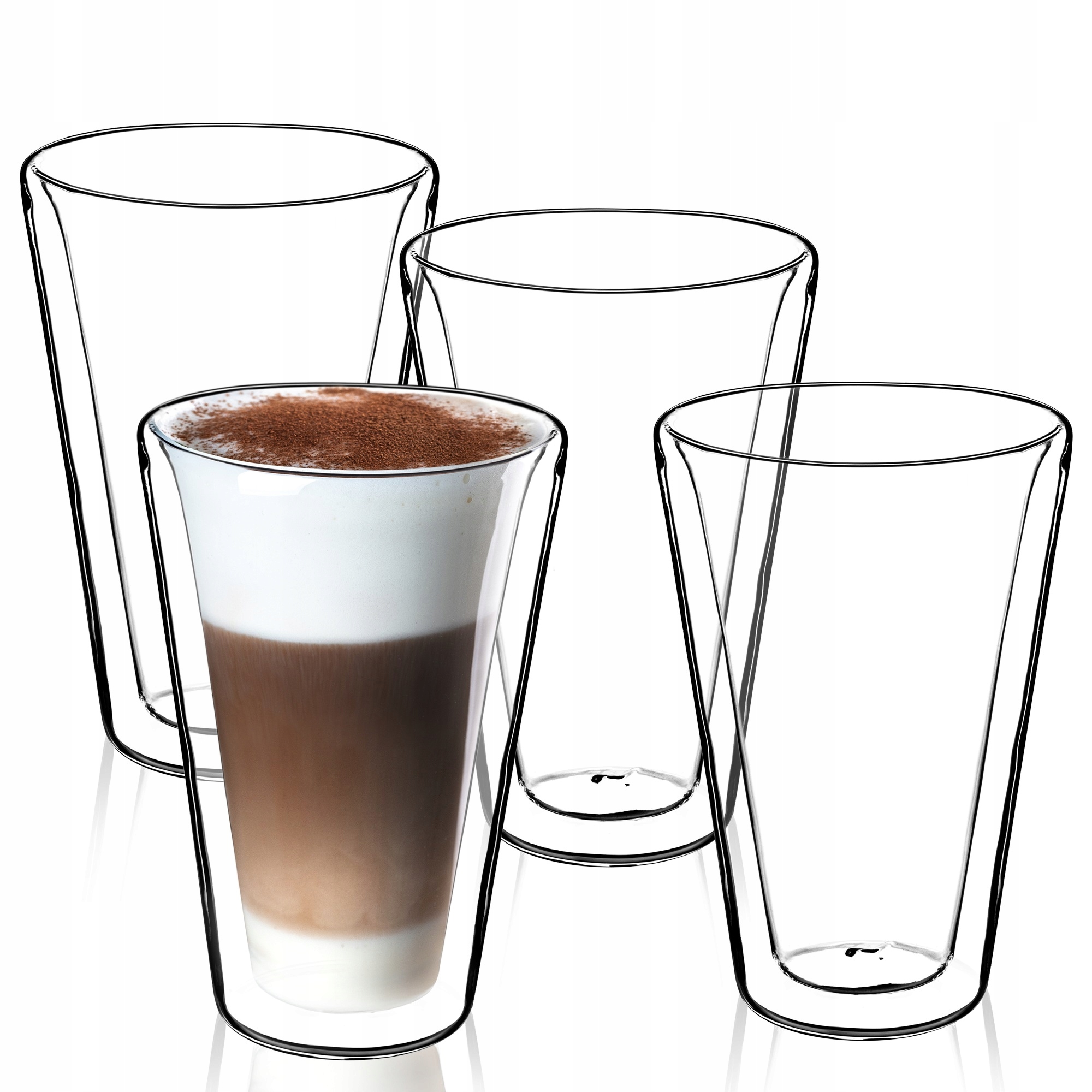 

Szklanki Termiczne Do Napojów Latte Koktajlów 4szt